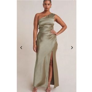 BEC + BRIDGE, The Dreamer ASYM Dress, Sage